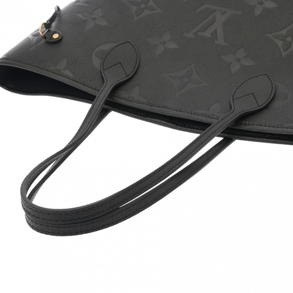 Louis Vuitton Empreinte Neverfull MM Noir Black Tote Bag Back - Picture 3 of 14